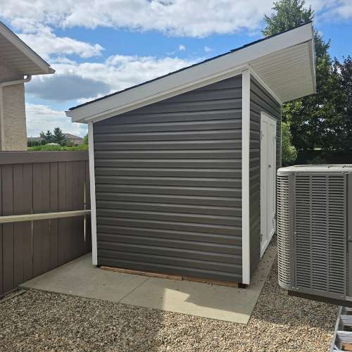 Custom garage construction by general contractor Saskatoon